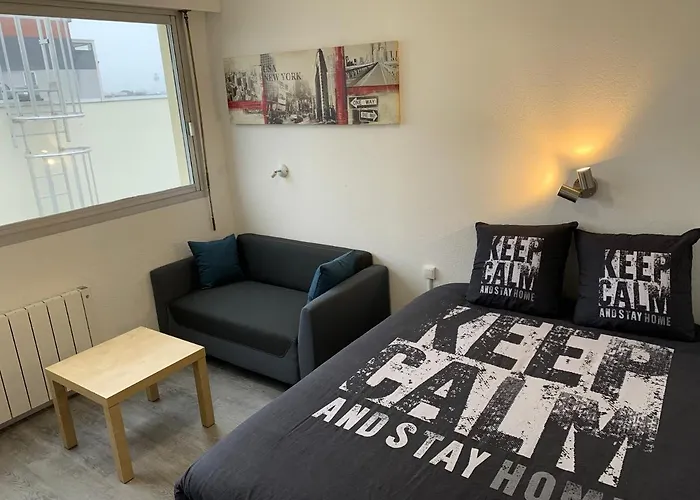 Studio Entierement Renove Avec Parking Gratuit